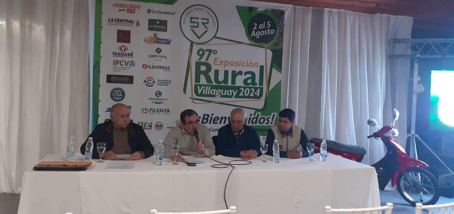 Presentación de la 97º Exposición de Ganadería, Industria y Comercio