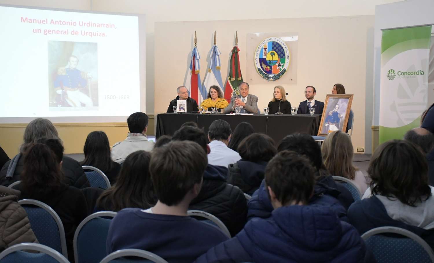 Presentaron en Concordia el libro “Manuel Antonio Urdinarrain, un general de Urquiza”