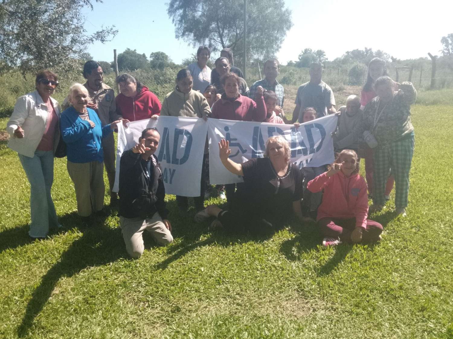 Integrantes de APAD iniciaron un taller de
huerta