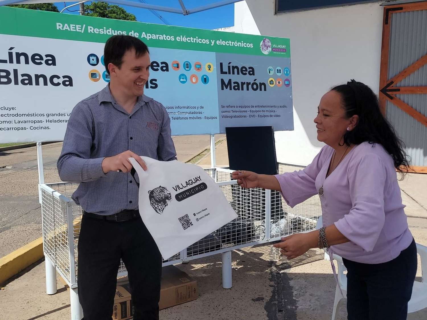 La campaña de recolección de residuos electrónicos fue “un éxito”