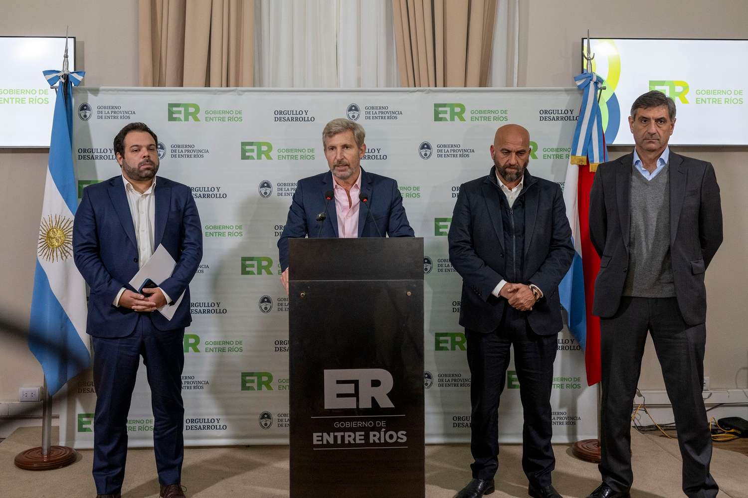 Frigerio anunció el cierre de la intervención del Iosper con la cancelación total de su deuda