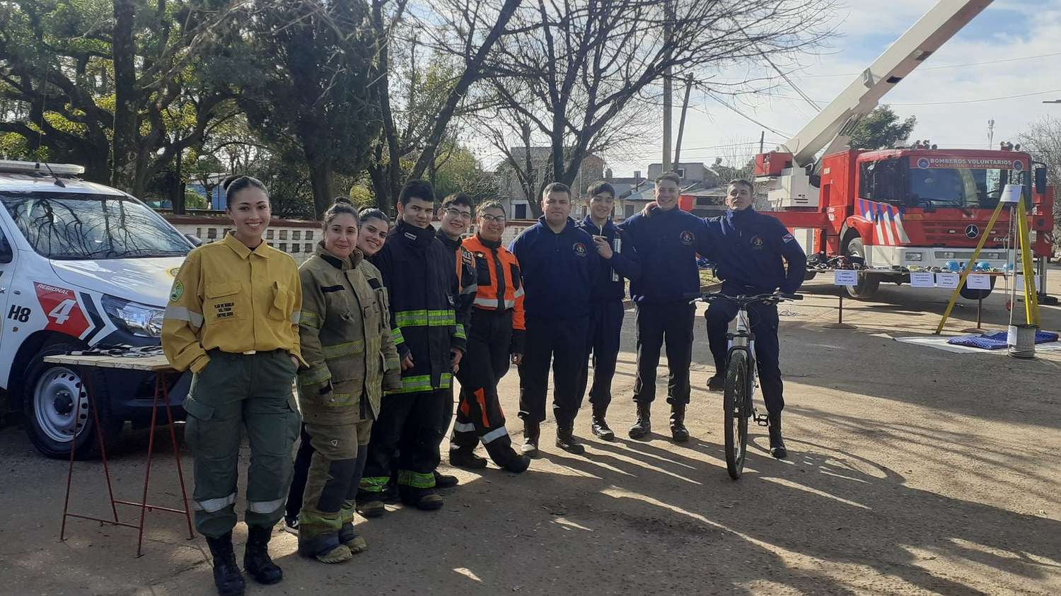 Gran apoyo comunitario en el sorteo del Chancho Móvil de Bomberos Voluntarios