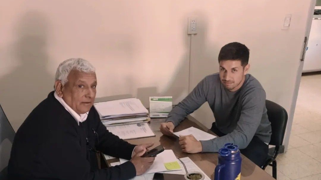 López y el nuevo jefe zonal de Vialidad analizaron el estado de la ruta 20