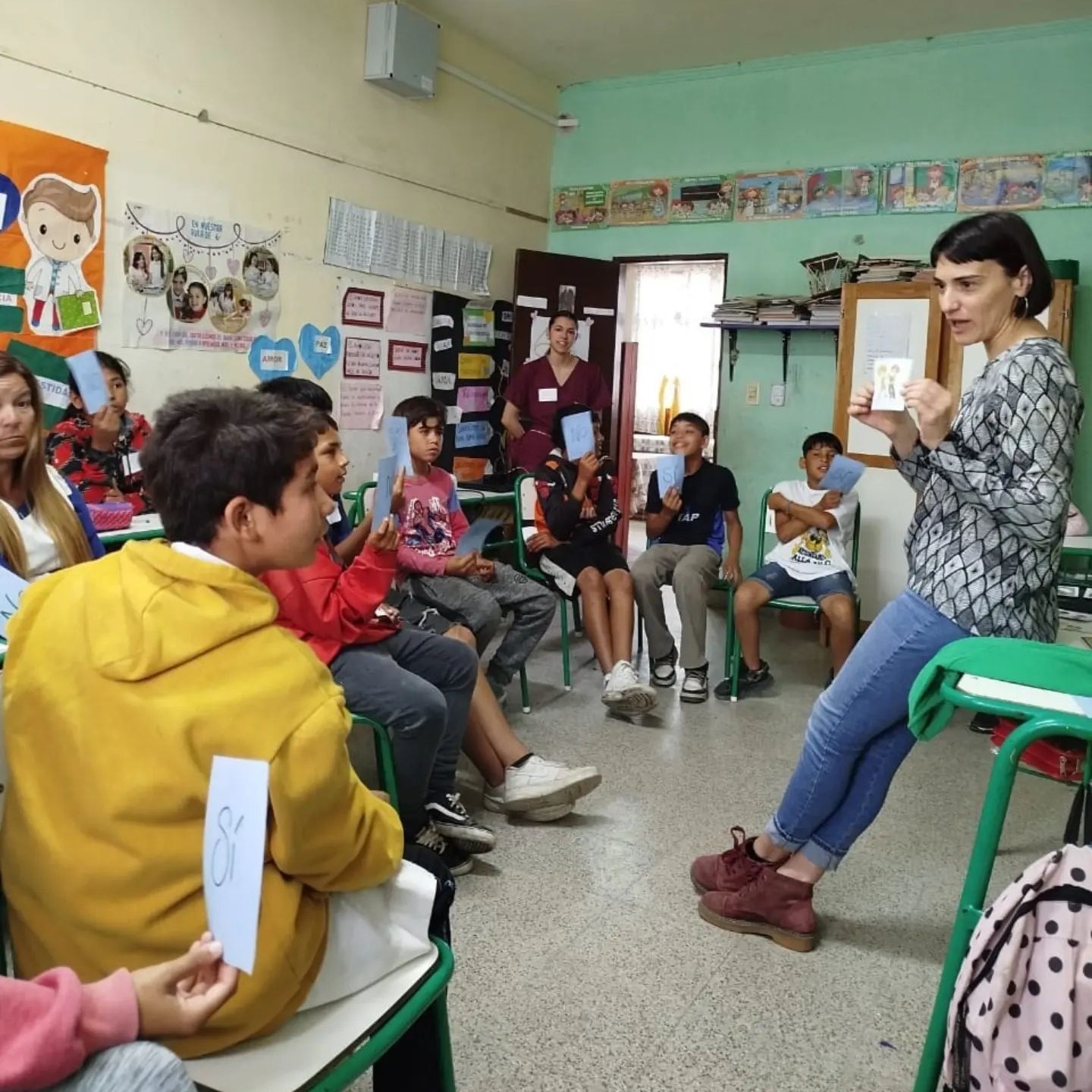 Consejería en derechos y salud sexual para alumnos de la escuela albergue