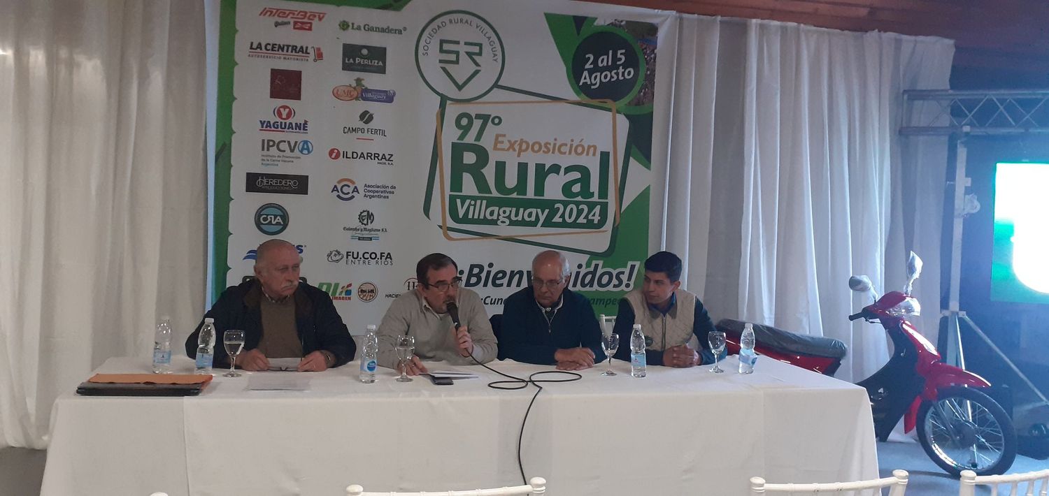 Presentación de la 97º Exposición de Ganadería, Industria y Comercio