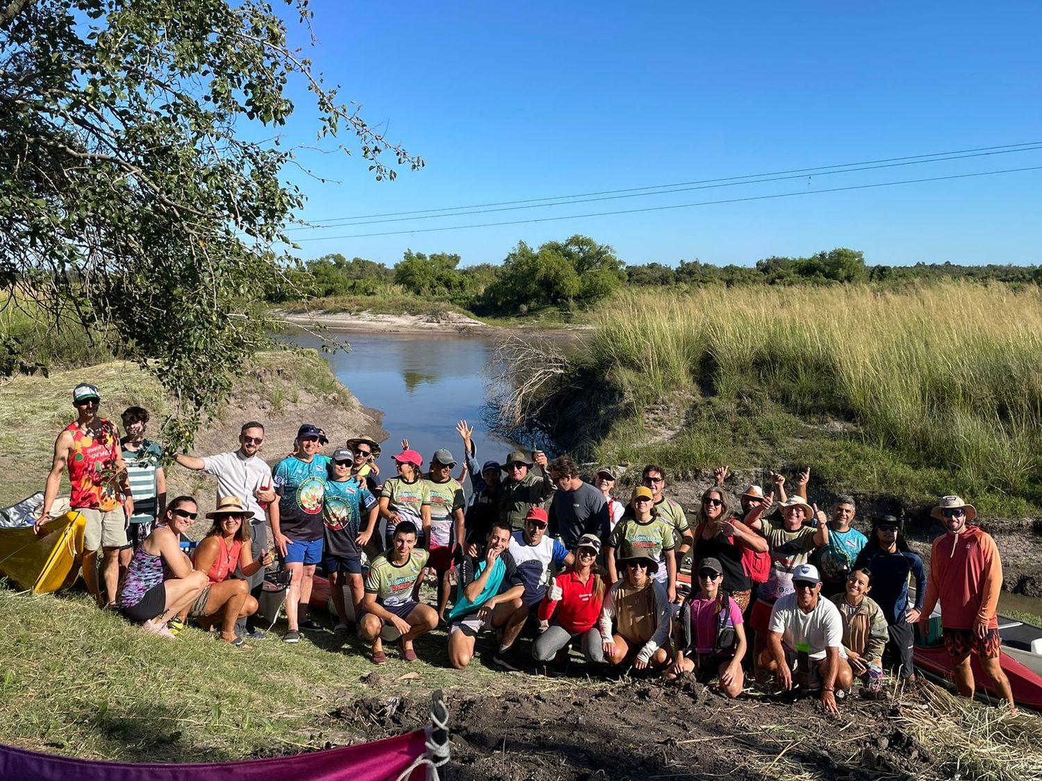 Una travesía inolvidable por el río Gualeguay: pasión, naturaleza y camaradería