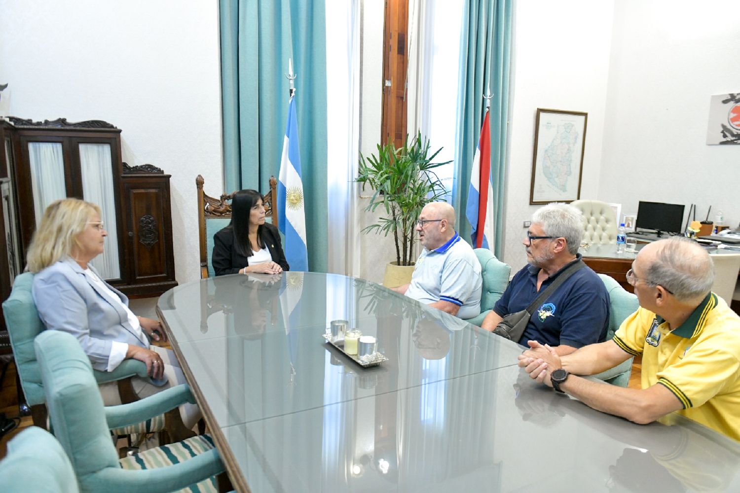Aluani recibió a Veteranos de Guerra de Malvinas de Paraná