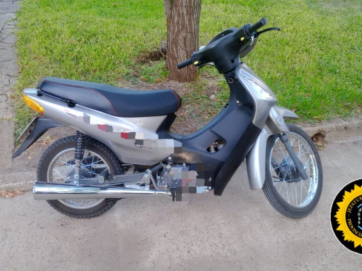 Durante el fin de semana se recuperó una moto robada