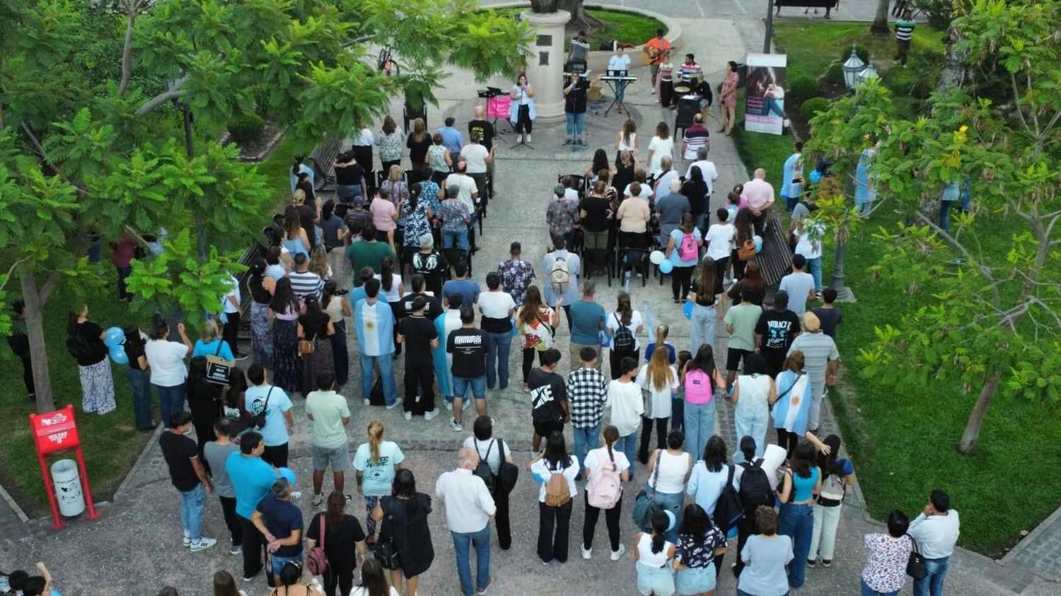Religiosos y particulares conmemoraron el Día del Niño por Nacer