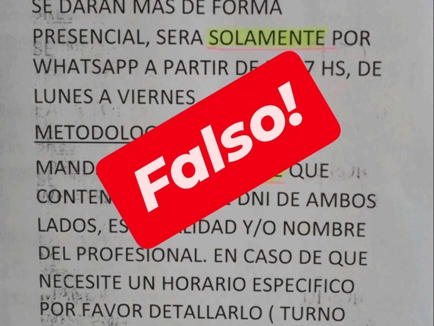 falso